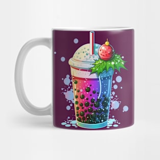 Christmas bubble tea Mug